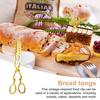 Щипцы для хлеба, зажим для торта, арабский винтажный стиль, зажимы для шведского стола, щипцы для сервировки барбекю, для кухни, домашней выпечки тортов, десертов, жарки салатов, гриля