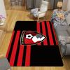 Bournemouth AFC Pattern Rug Floor Mat for Living Room or Bedroom Soft and Comfortable Carpet a Gift for Birthday and Holiday.