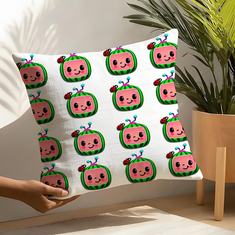 Cartoon C-Childrens Pillow Case Linen Cushion Covers For Decorative Sofa Home Pillows Case Car Chair Pillows Cases