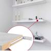 Floating Hidden Screw Mounting Plate Metal Brackets Wall Shelves Supports Shelf Bracket Concealed