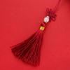 Мешочек на шнурке с разноцветной кисточкой, женский, для украшений, в китайском стиле, для хранения, пустой саше, кошелек-мешочек