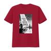 Plan 9 From Outer Space Black White Movie Poster T Shirt Retro Sci Fi Horror Design vintage Washed Stylish streetwear homme