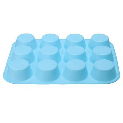 12 больших силиконовых форм для кексов, высококачественная форма для выпечки кексов, кухонные принадлежности для выпечки