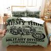 Motorcycle Duvet Cover Dirt Bike Extreme Sports Theme Motocross Racer King Queen Size for Boy Girl Adult for Bedroom Decoration
