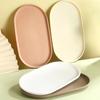 1Pcs Stackable Dessert Tray Smooth Edge Food Serving Tray New Fruit Plate  for Home Kitchen