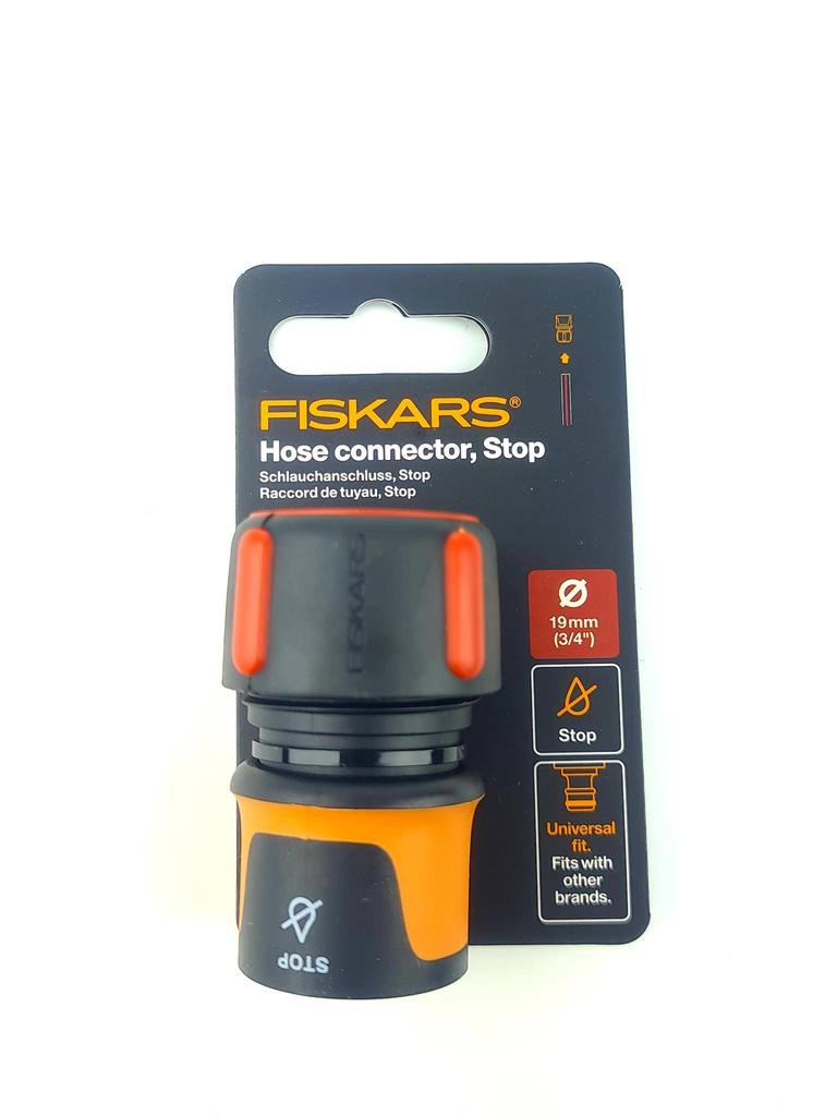 Fiskars Quick Connector 3/4" STOP 1027081 Connecting the garden hose Strong With STOP
