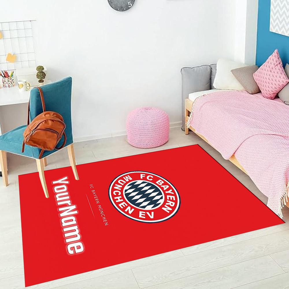 Fc Bayern München (7) Customize your name rug, office chair cushion, home bedroom living room gift.