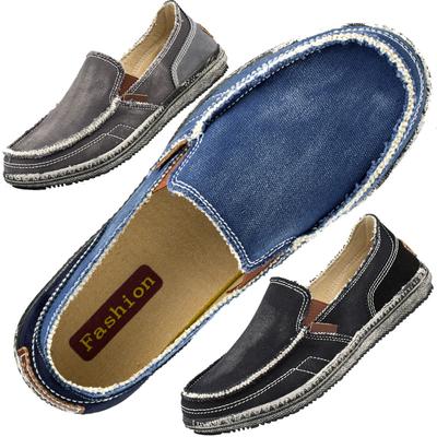 Мужские парусиновые туфли для путешествий на открытом воздухе с износостойкой резиновой подошвой