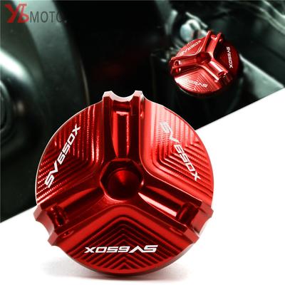 Крышка маслозаливной горловины для SUZUKI SV650 SV650S SV650A SV650X SV 650, аксессуары для мотоциклов, пробка для слива масла двигателя, гайка поддона, чашка