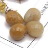 Natural Stone Ornament Egg Shape Crystal Rose Quartz Amethyst Agate Sodalite Opal Yellow Jade Home Decoration Decor Jewelry 17×22 Mm