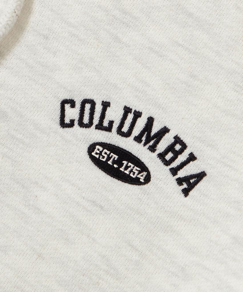 Толстовка на молнии с капюшоном Columbia University Cu Arch Fleece_Овсянка