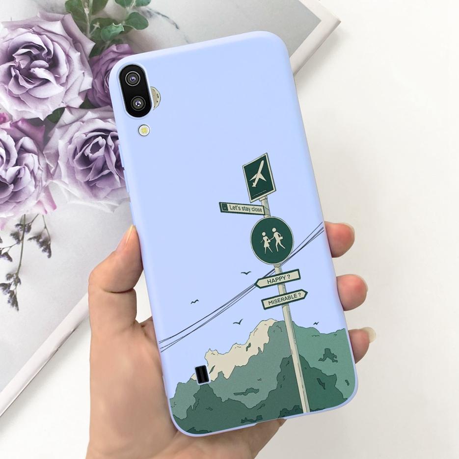 Чехол для Samsung Galaxy M10 M20 M30 Милый Чехол с Рисунком Конфет Мягкий Силиконовый Чехол для Телефона Для Samsung M105F M205F M305F Fundas Coque