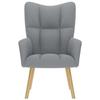 VidaXL Recliner Light Grey Fabric, Chair, Recliner, Fabric Recliner, Living Room Chair, Chair In 4016767