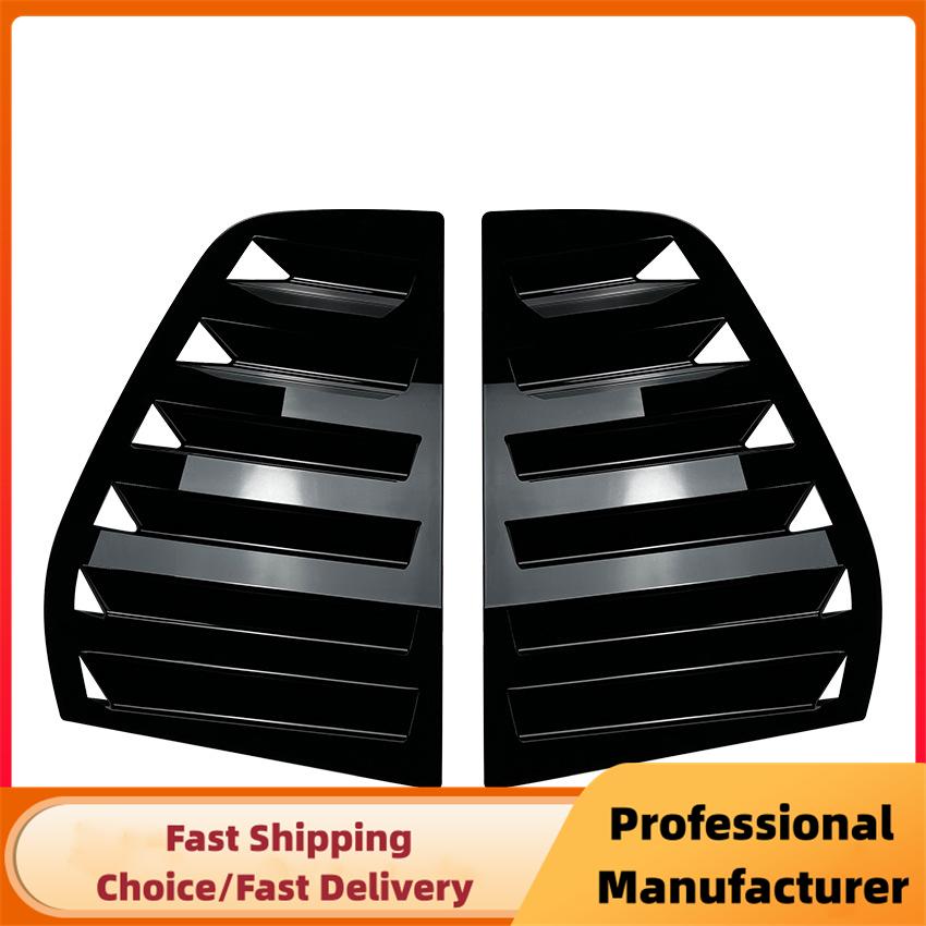 Пара спойлеров для заднего бокового окна для VW Golf 5 Golf 6 Golf 7 MK5 MK6 MK7 MK7.5 2003-2020, жалюзи, жалюзи, воздуховоды