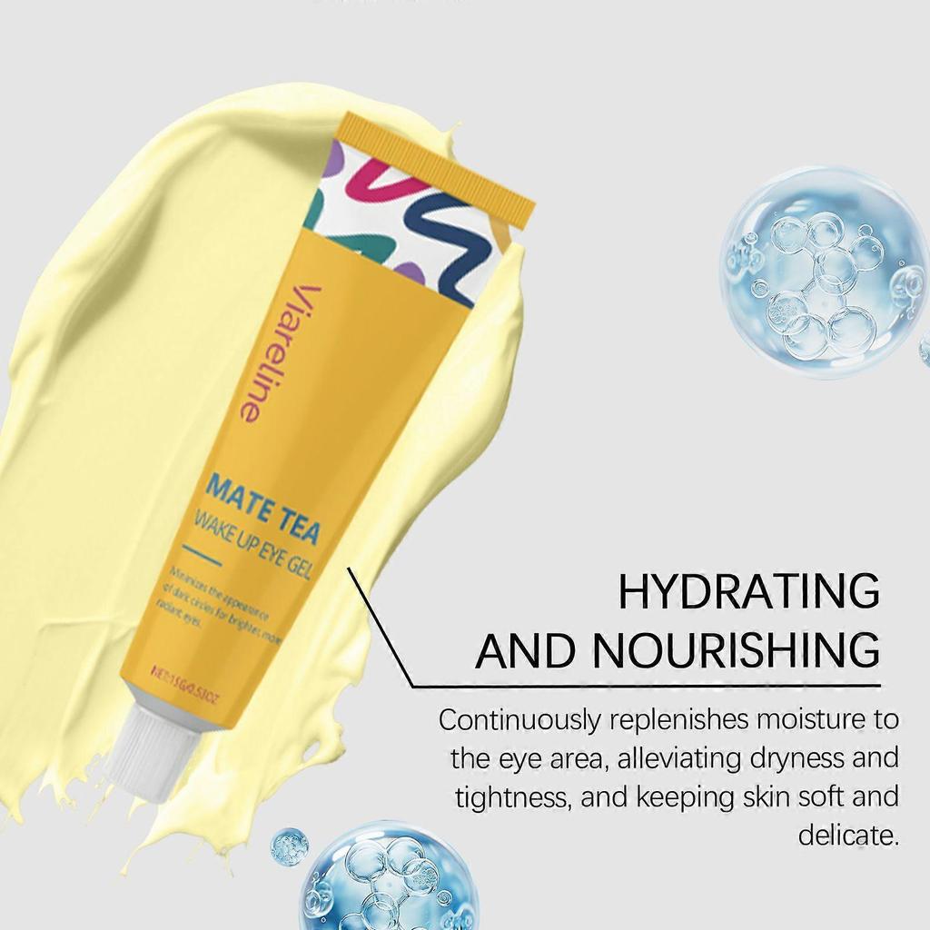 Limited time!!Viareline Moisturizing Eye Gel Gently Caresses The Skin Around The Eyes, Hydrating It And Massaging The Eye Area. This Eye Cream Is Also