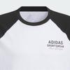 Adidas T Shirt Unisex White/Black JZ0099