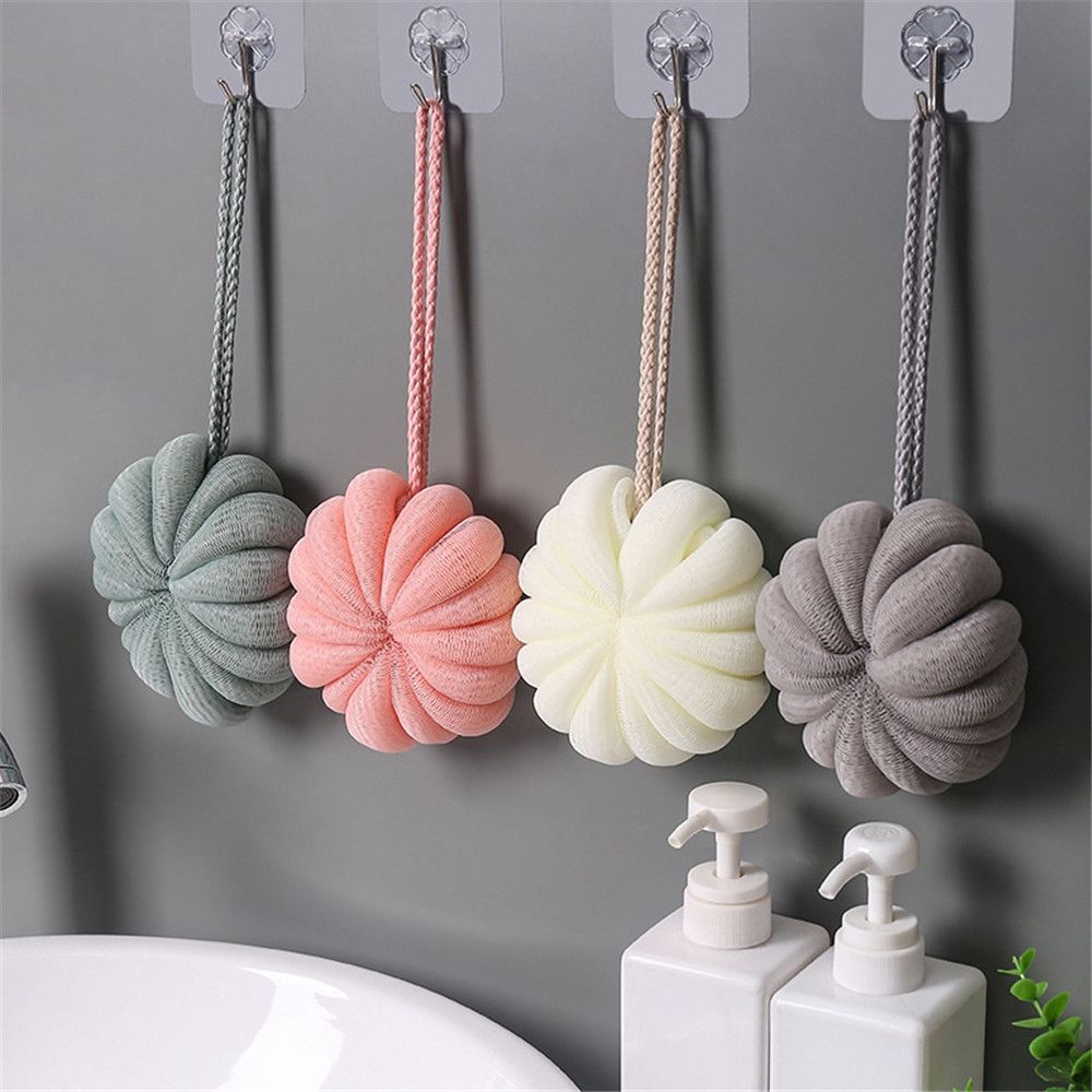 Skin Cleaning Bathroom Bath Towel Scrub Shower Supplies Body Scrubber Bubble Balls Bath Sponge