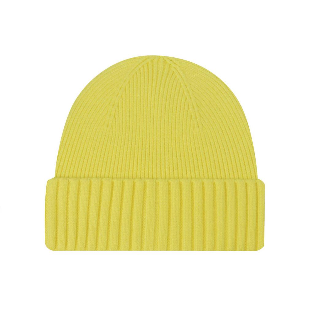 Unisex Korean Style Knit Beanie - Solid Color, Casual, Warm Autumn/Winter Hat