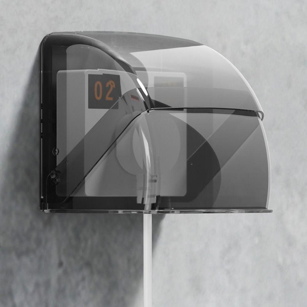 Plastic 86 Type Socket Protective Cover Stretchable Lid Switch Protection Cover  Power Outlet