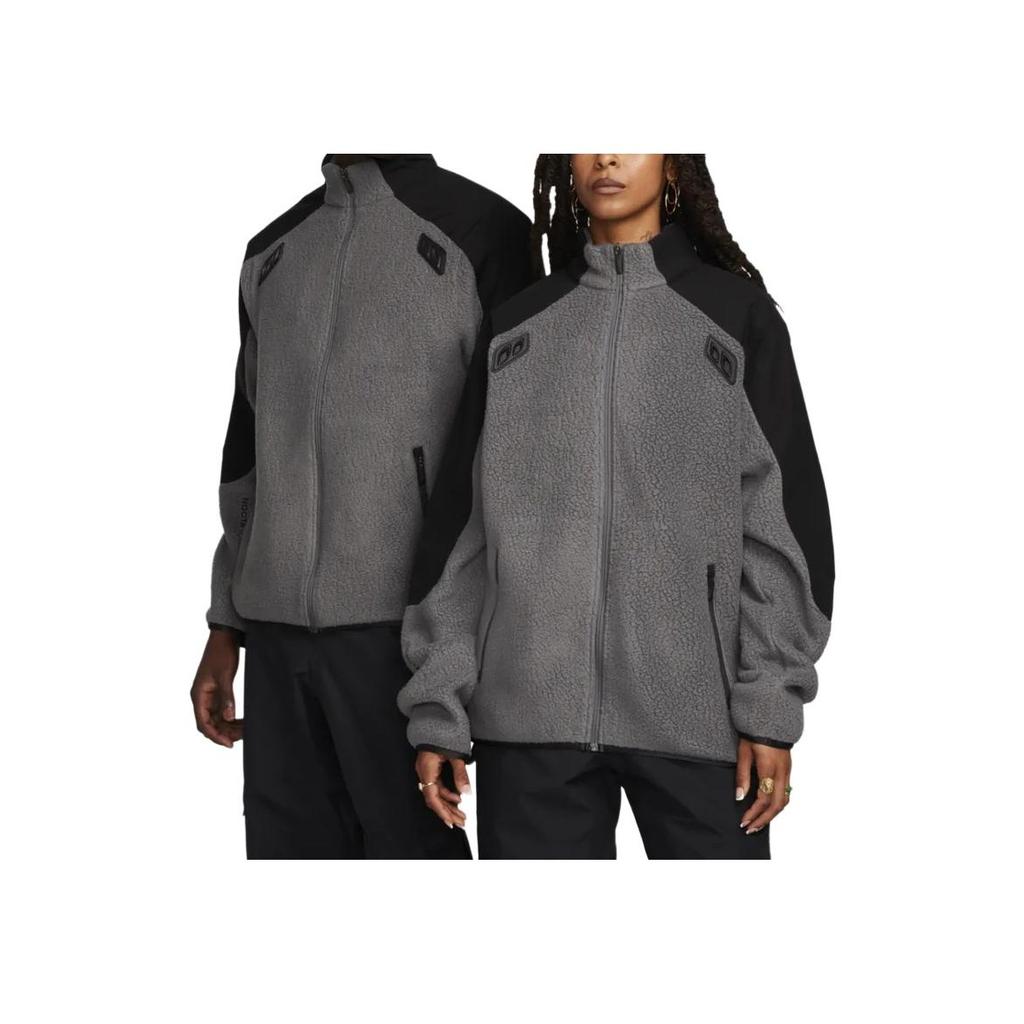 Nike Велюровая куртка на молнии X Nocta Fw23 с колор-блоками, верхняя одежда унисекс, черный DV3636-068