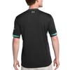 Nike Игровая футболка Ливерпуля сезона 2023/24 Гостевая версия для болельщиков Дышащая Быстросохнущая Футбольная футболка Мужская футболка Черный Угольно-черный Выстиранный бирюзовый FN8780322