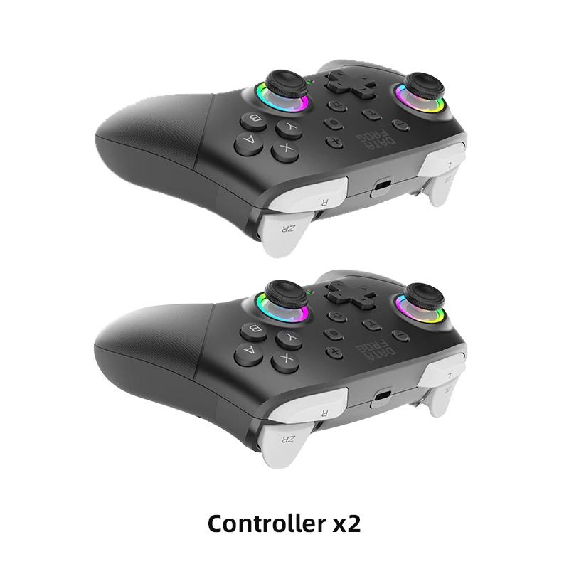 DATA FROG S80 Pro 2PCS Wireless Game Controller For Switch 2 / Switch OLED / Switch Lite Console Gamepad For PC 1