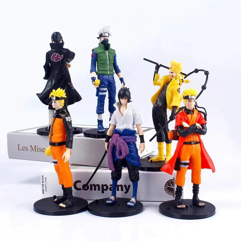 Anime Character Naruto Real Life Model Desktop Decoration Gift Pvc Material