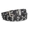 Новый Модный Роскошный Женский Ремень Панк Тренд Джинсовые Аксессуары Джинсовый Пояс Хип-Хоп Y2k Звезда Полый Пряжка-Штифт Ремень, Для Мужчин Женщин