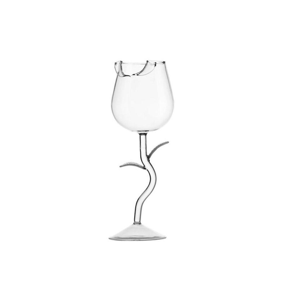 150/280ml Rose Wine Glass Glassware Cocktail Glasses Cup Rose Wine Goblet Wedding Gift
