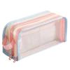 Transparent Display Korean PVC Stationery Bag Desktop Storage Ins Pencil Pouch  Children Kids