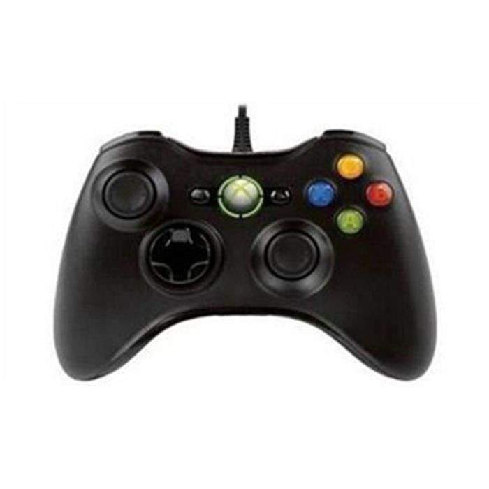 Проводной геймпад - Xbox - Xbox 360 - Черный - Вибрация - Проводной