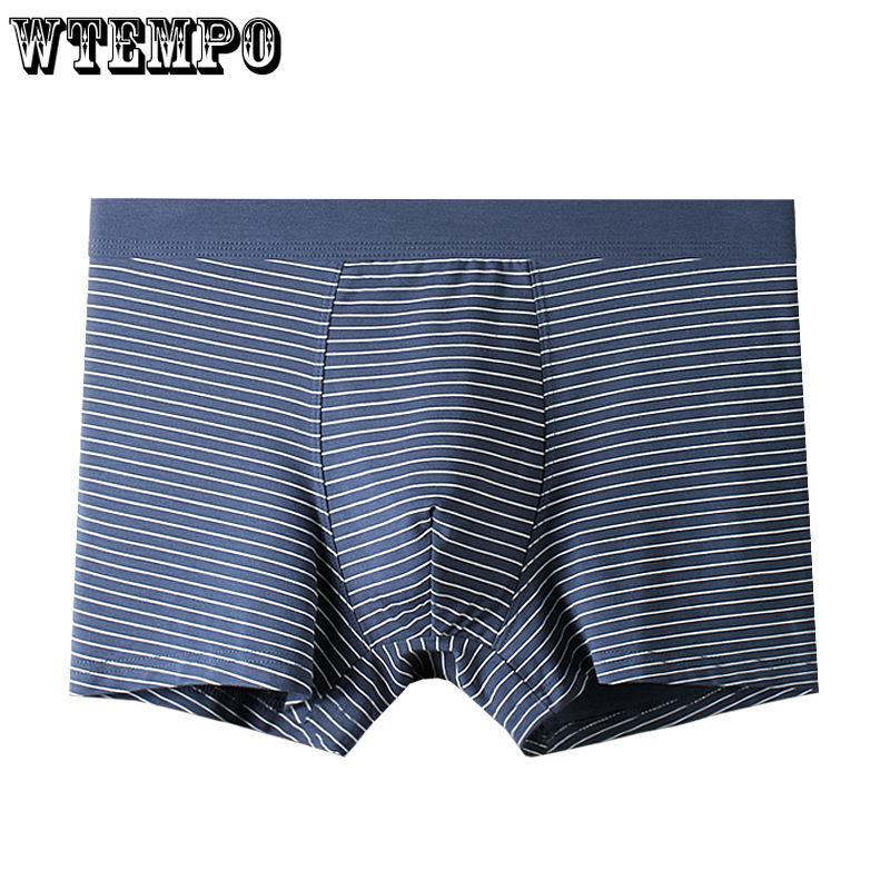 Summer Men's Underwear Flat Corner Pants Breathable Large Men's Four Corner Underwear