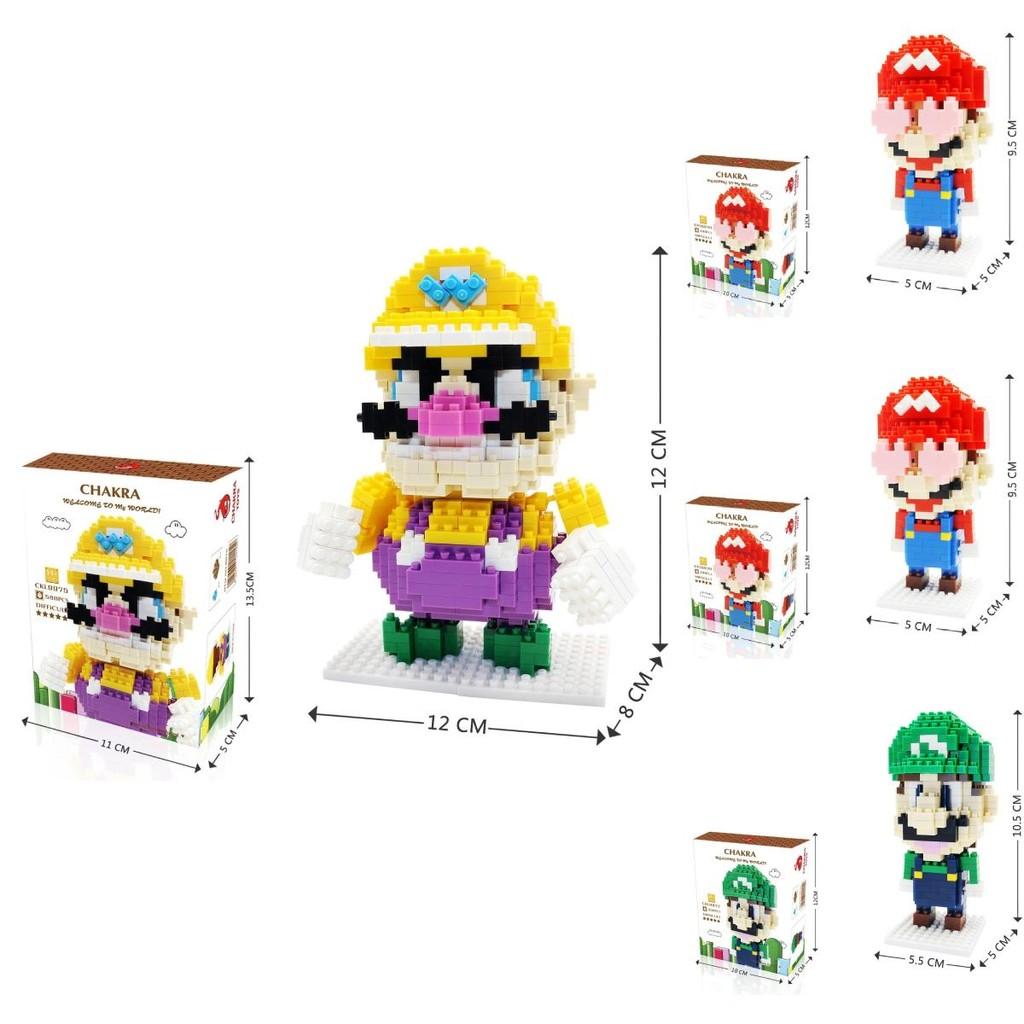 Super Mario Bros Plastic Puzzle Toy For Kids Educational Building Blocks Gift