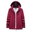Women's and Men's Plus Size Waterproof Windproof Jacket for Spring and Autumn - Single Layer Coat for Outdoor and Mountaineering