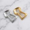 French Style Keyhole Brooch Vintage Metal Glossy Brooch Exquisite Coat  Pin  Gift