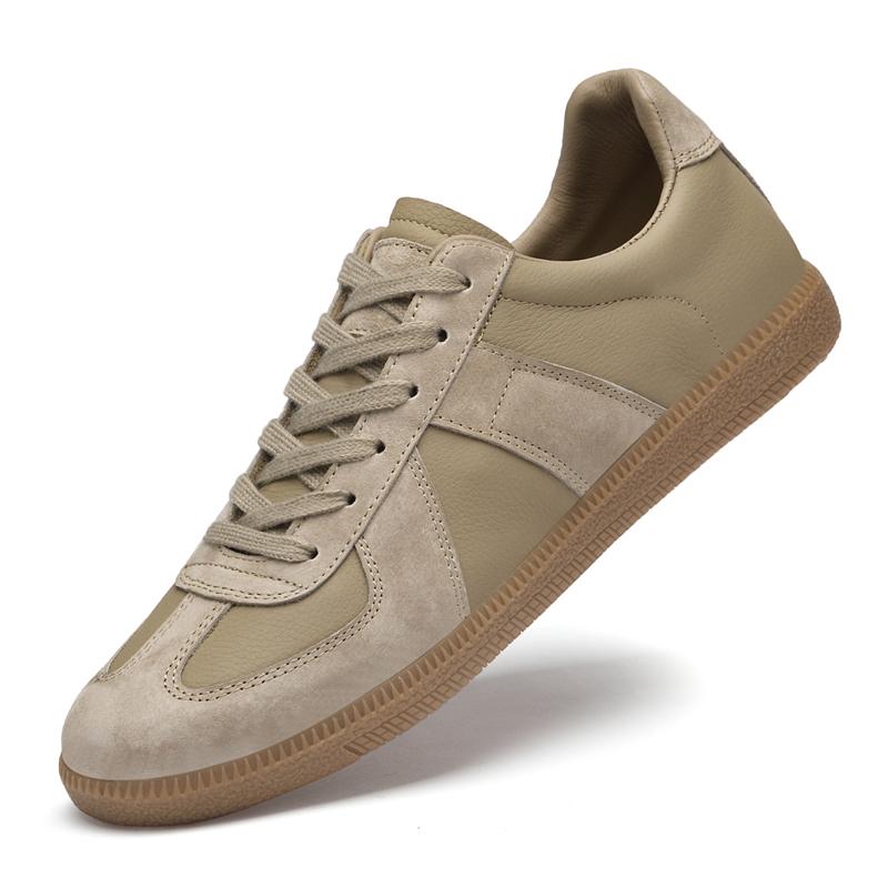 Four Seasons Genuine Leather Vulcanize Walking Shoes All-match Male Tenis Masculino Sneakers Classic Trendy Mens Casual Shoes