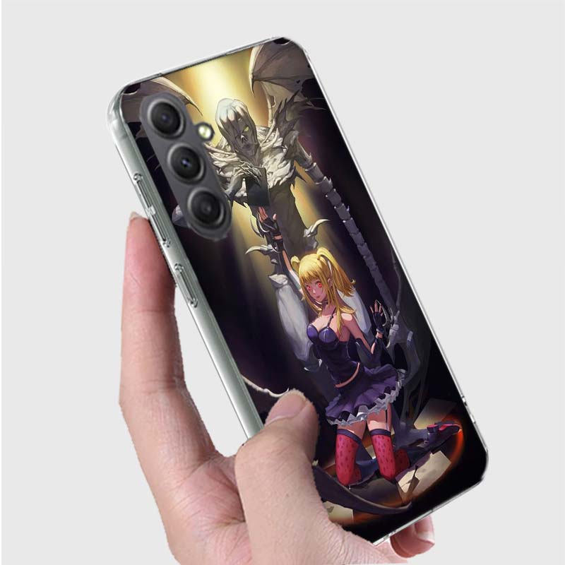 Anime Death note Amane Misa Phone Case for Samsung A16 A26 A36 A56 A17 A37 A57 A07 A06 A02S A03 A04S A05S Galaxy Note 20 10 A50S