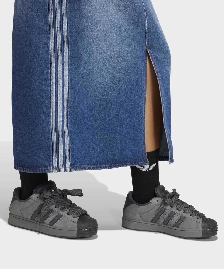 ADIDAS 3-Stripe Pencil Denim Skirt - Medium Vintage Denim / Kd2908