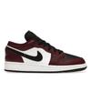 Детские кроссовки Air 1 Low SE GS Dark Beetroot Red Roma-Green White DM0589-635
