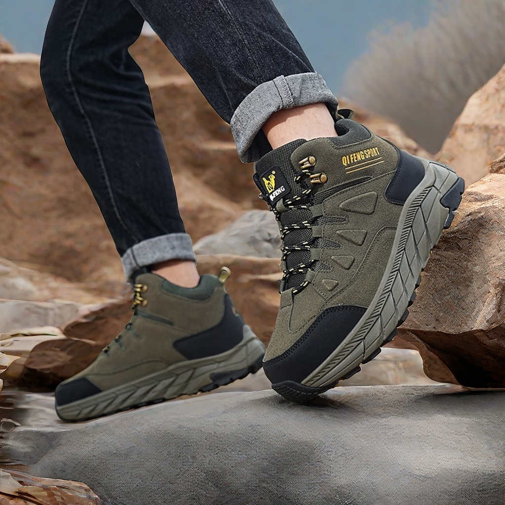 Модные холодные полусапоги Все для пеших прогулок Мужские туристические кроссовки Обувь Теннис Мужской спорт Подарки Бренды Бег трусцой Высокий класс Специальный спортзал