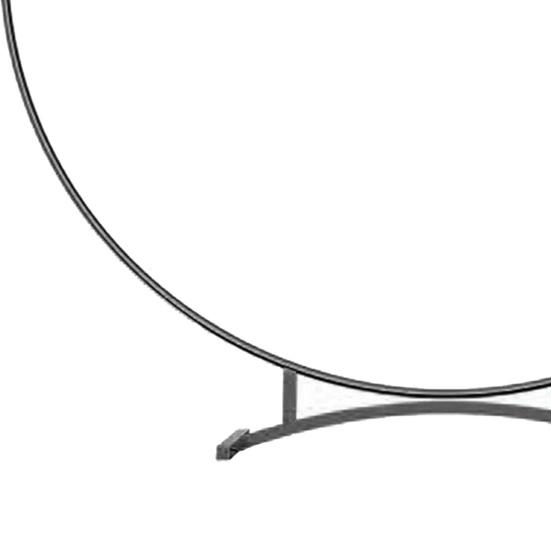 Венок Обруч Прочный Гладкий Антикоррозийный Блестящий Поверхность Декоративный Металлический Стиль Ins