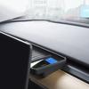 Для Tesla Model 3 Y ящик для хранения на приборной панели навигационный экран задний держатель для очков нескользящий лоток для хранения солнцезащитных очков