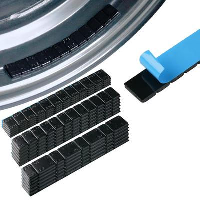 WeBirth Балансировочный грузик для тонких серебристо-черных колес Автомобиль Мотоцикл Малая емкость Большая емкость шаги шаги шаги итого