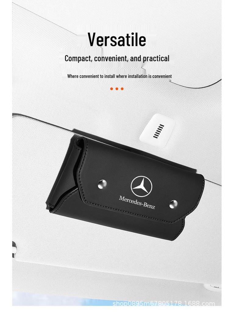 Универсальный Держатель для Солнцезащитных Очков и Контейнер на Козырек Автомобиля