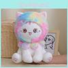 Adorable Plush Cat Toy Soft Stuffed Animal Cuddly Pillow For Kids Gifts And Comforting