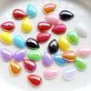 50 Pieces 13*18mm Teardrop AB Color-pressed Acrylic Rhinestone Scrapbook Suitable for Jewelry Making DIY Decoration Accessories