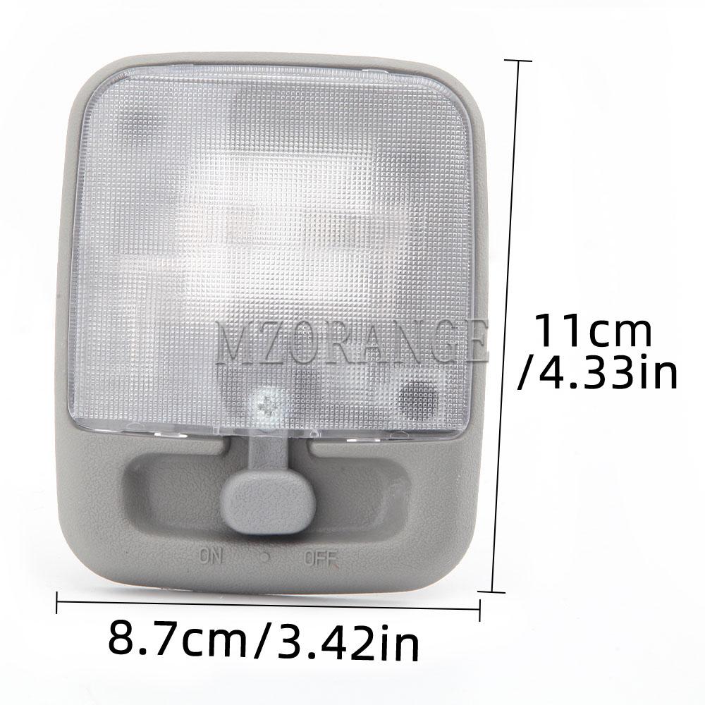 Car Rear Interior Reading Light For Nissan Paladin NV200 Inside Roof Ceiling Dome Lamp Accessories With Bulb Grey High Quality