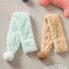 [Питомец] Шарф из меха помпона бежевый