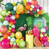 Hawaiian Party Decorative 10-inch Round Latex Balloons