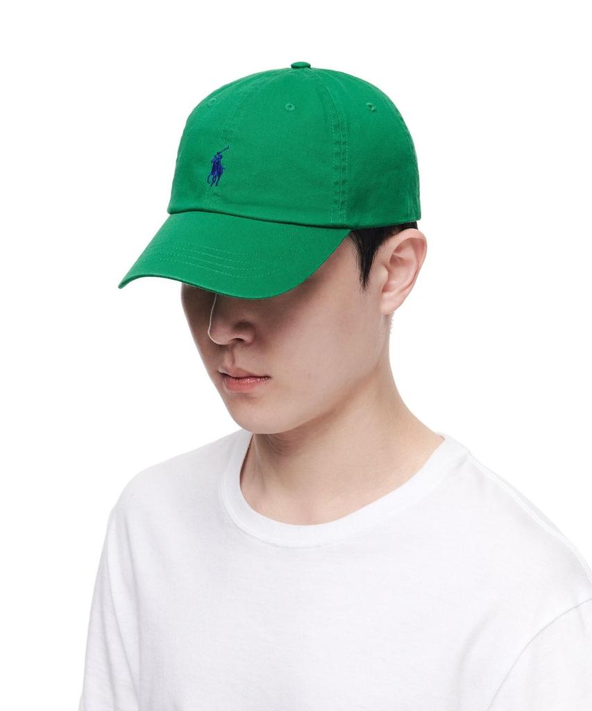 Кепка-бейсболка POLO RALPH LAUREN из хлопка Чино - Зеленая